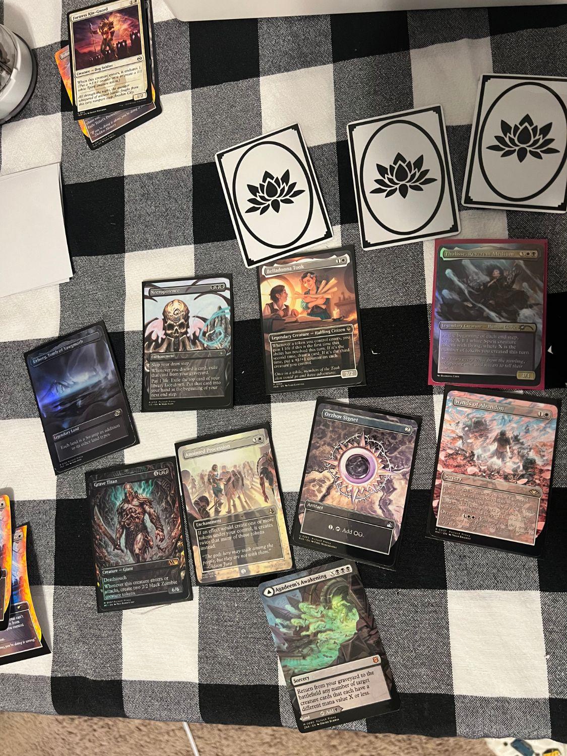 An order laid out before it ships.